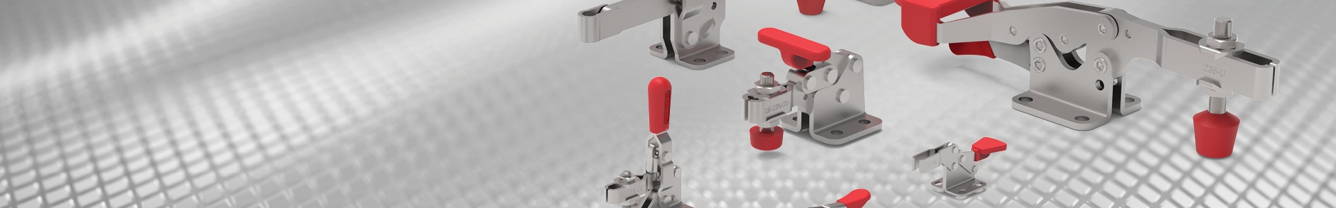VERTICAL, MANUAL HOLD-DOWN CLAMPS WITH HAND CLEARANCE – 2002 SERIES